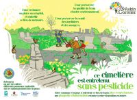 Panneau info cimetiere SaintAubin